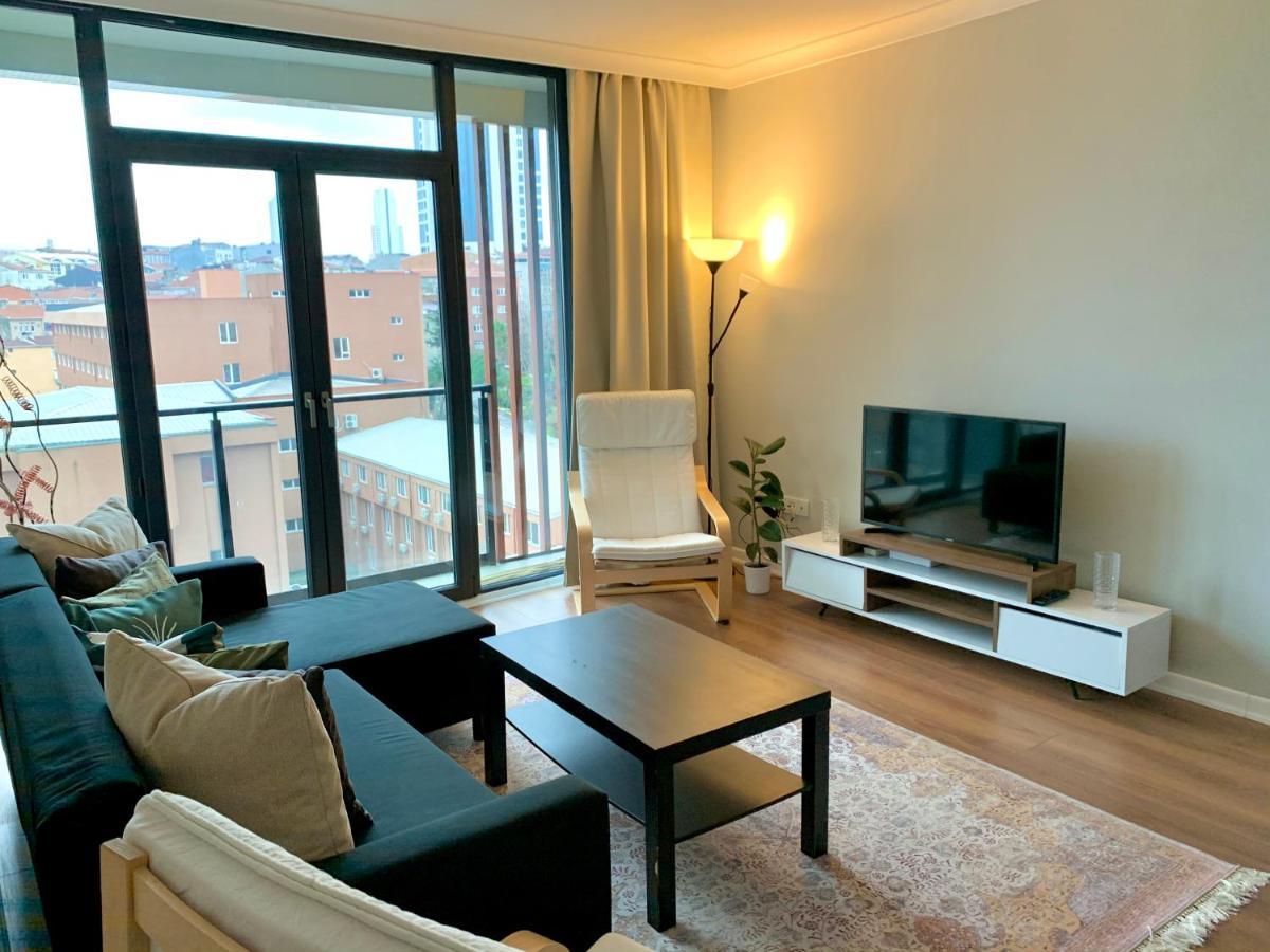 Sisli Modern Residence, 2 Bedroom Apartments, 250M Metro Station 伊斯坦布尔 外观 照片